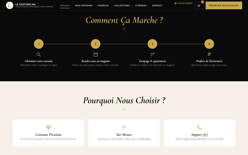 Le Costume: How renting works, step by step