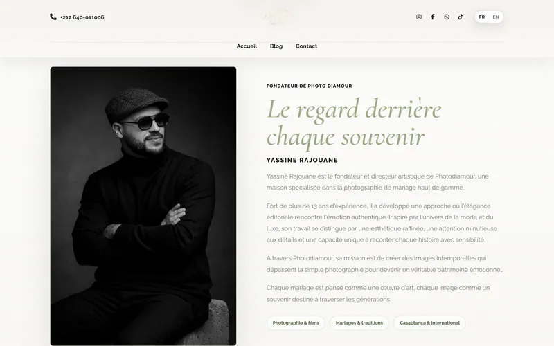 Photo d'Amour: The photographer behind the studio